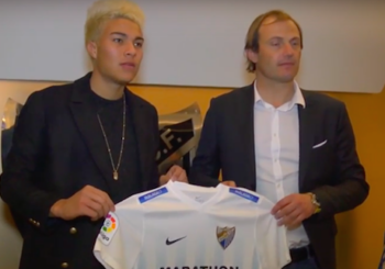 El delantero venezolano Adalberto Peñaranda, nuevo jugador del Málaga