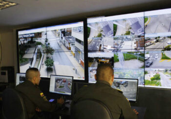 Doce ciudades colombianas cuentan con cobertura total de cámaras de seguridad