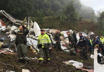 Cancillería colombiana coordina repatriación de víctimas de accidente aéreo