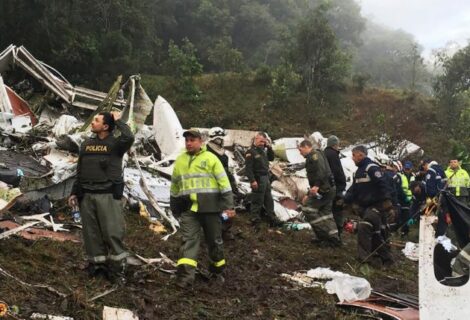 Cancillería colombiana coordina repatriación de víctimas de accidente aéreo