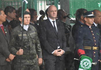 Infantino: "Hoy todos somos brasileños, todos somos chapecoenses"