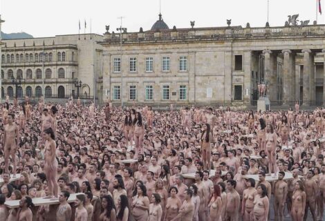 Fotografías tomadas por Spencer Tunick en Bogotá serán exhibidas en museo