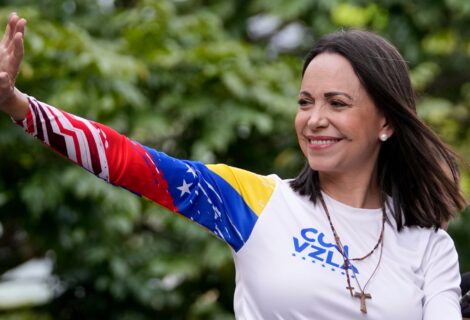 María Corina Machado dice que "el final del régimen del horror se acerca" en Venezuela