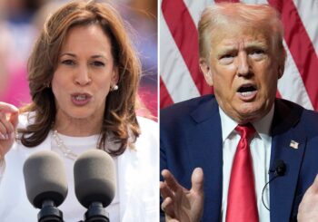 Kamala Harris aventaja con 16 puntos a Trump entre los votantes latinos, según encuesta