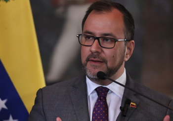 Gobierno de Venezuela rechaza el respaldo de Estados Unidos a González Urrutia y a Machado