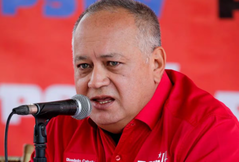 Diosdado Cabello asegura que la única negociación es que los "fascistas" se entreguen