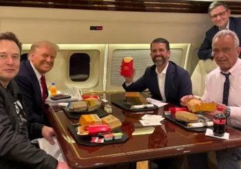 Los Trump vuelven a promocionar McDonald's junto a Kennedy
