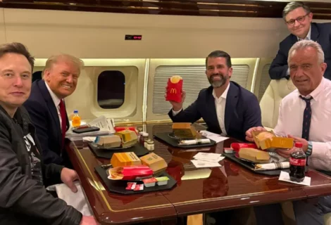 Los Trump vuelven a promocionar McDonald's junto a Kennedy