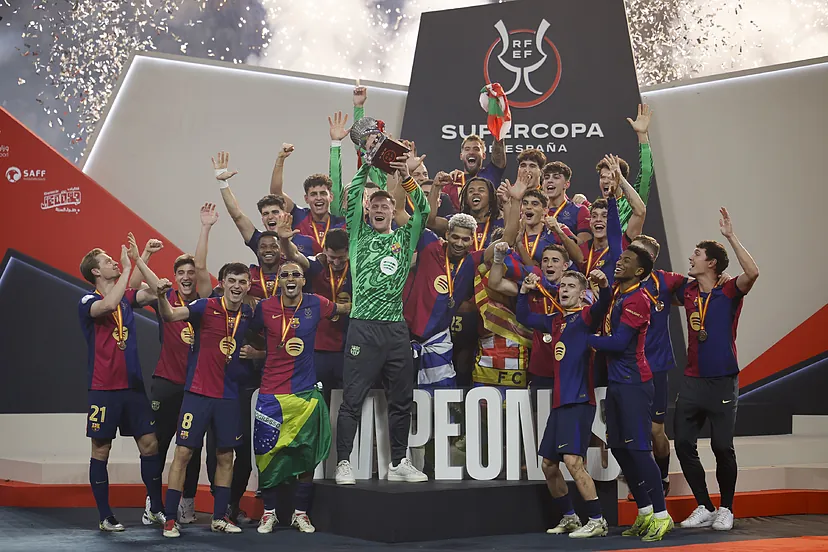 El Barcelona se embolsa alrededor de nueve millones de euros tras ganar la Supercopa