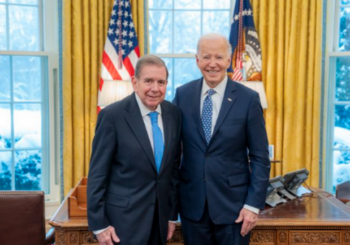 María Corina Machado agradece el "firme testimonio de apoyo" de Biden a los venezolanos