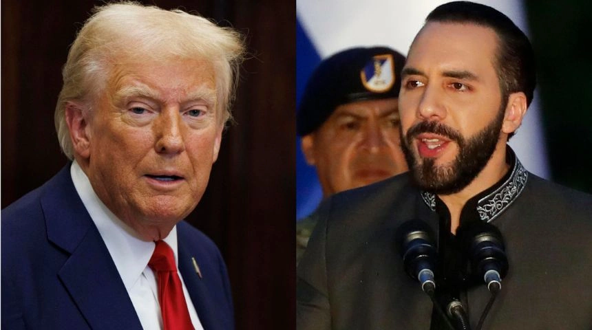 Trump discute con Bukele sobre la lucha contra la inmigración ilegal y el Tren de Aragua