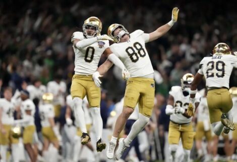 Notre Dame vence a Georgia en el Sugar Bowl en medio de extrema seguridad tras atentado