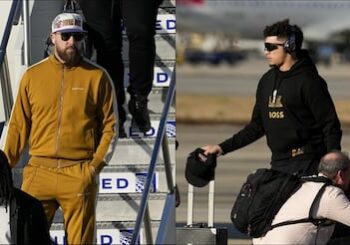 Los Chiefs arriban a New Orleans para el Super Bowl LIX del próximo domingo