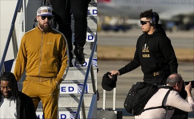 Los Chiefs arriban a New Orleans para el Super Bowl LIX del próximo domingo