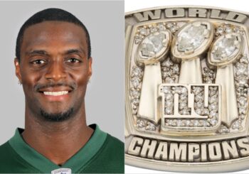 Anillo de campeón del Super Bowl XLII de Plaxico Burress se subasta en 280.600 dólares